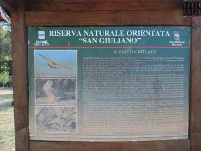 ...una casa in legno che contiene numerosi cartelli e fotografie che indicano le varie specie che � possibile incontrare nell�oasi